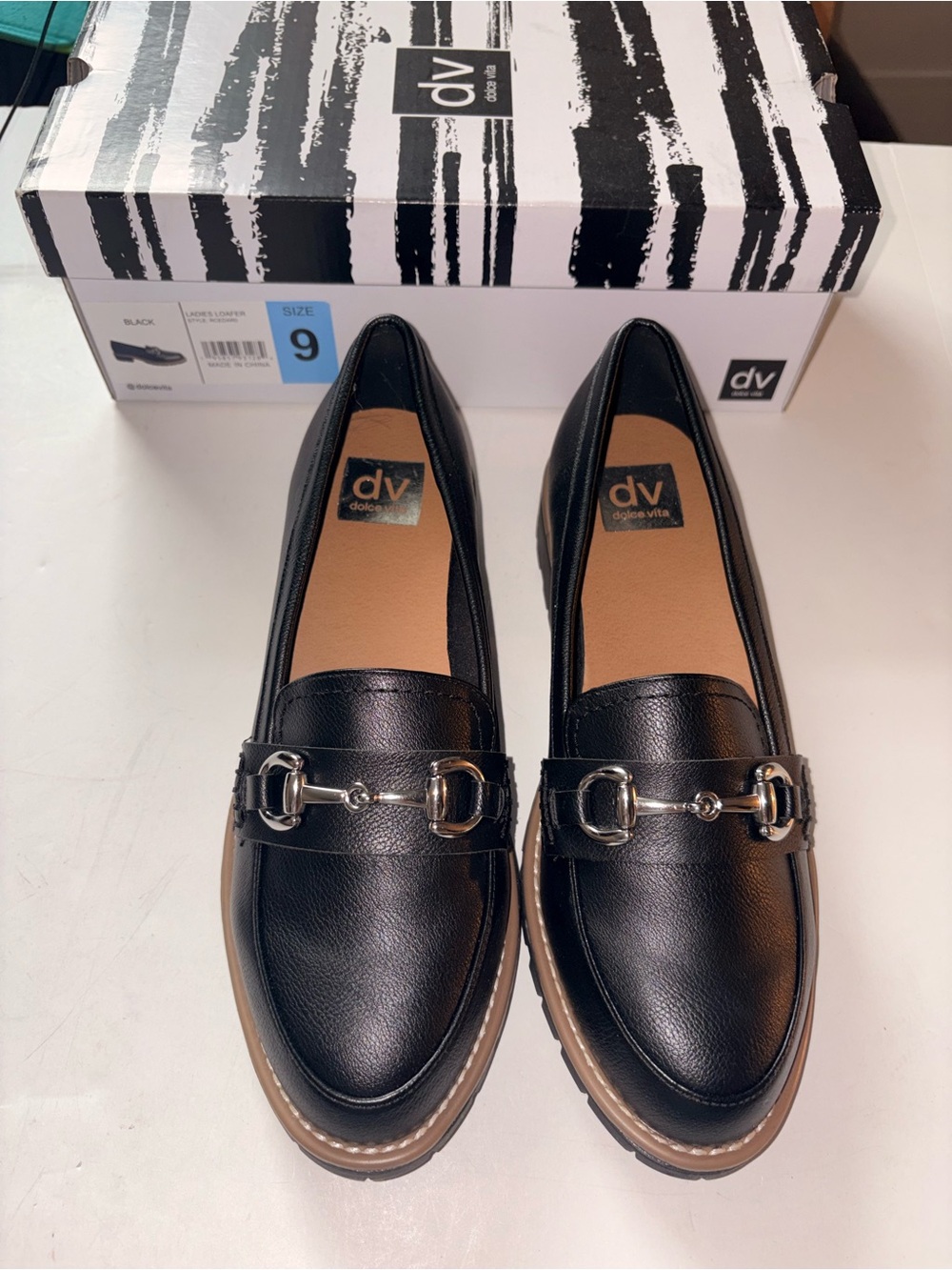 New DV by Dolce Vita Cedar slip-on loafers size 9